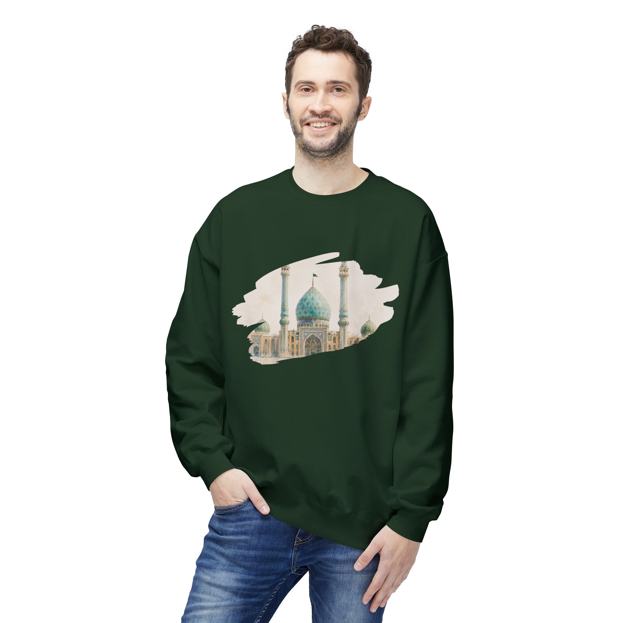 Masjid Jamakran Crewneck Sweatshirt