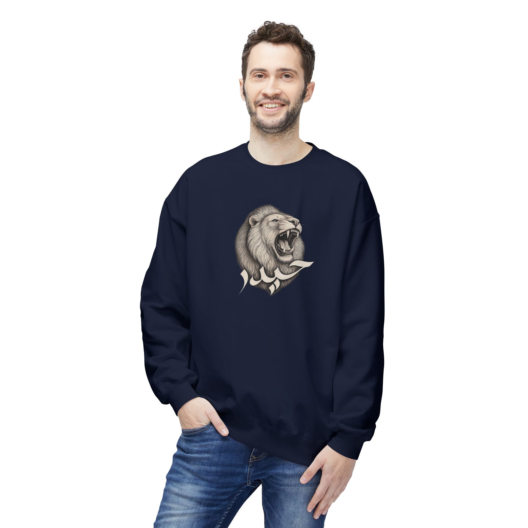 Haydar Lion Crewneck Sweatshirt