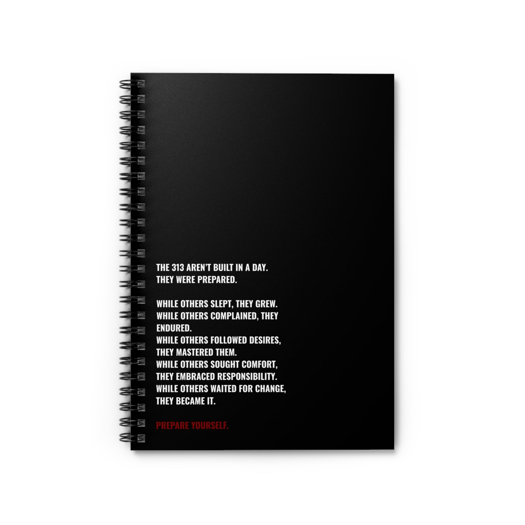 313 Inspirational Ruled Journal