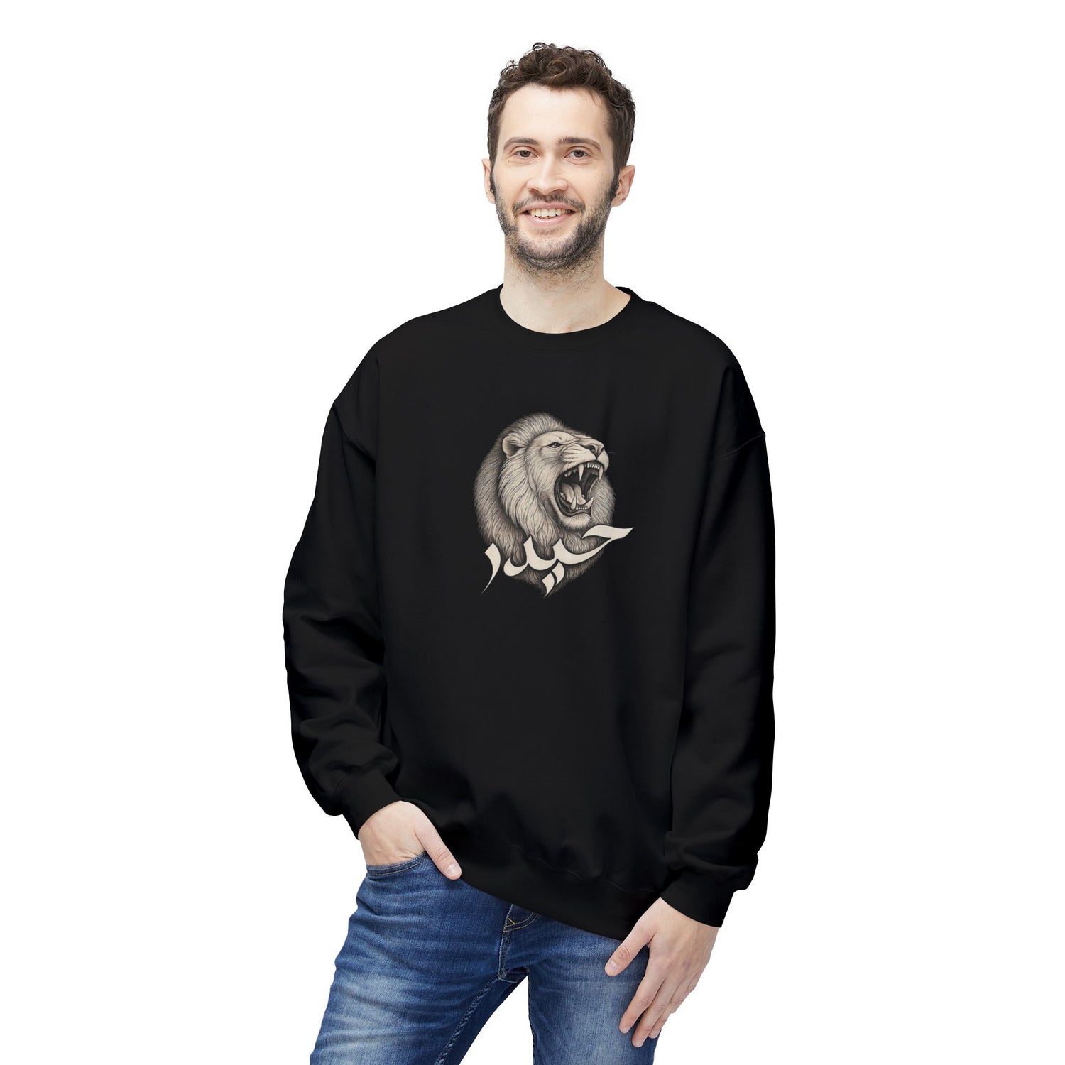 Haydar Lion Crewneck Sweatshirt
