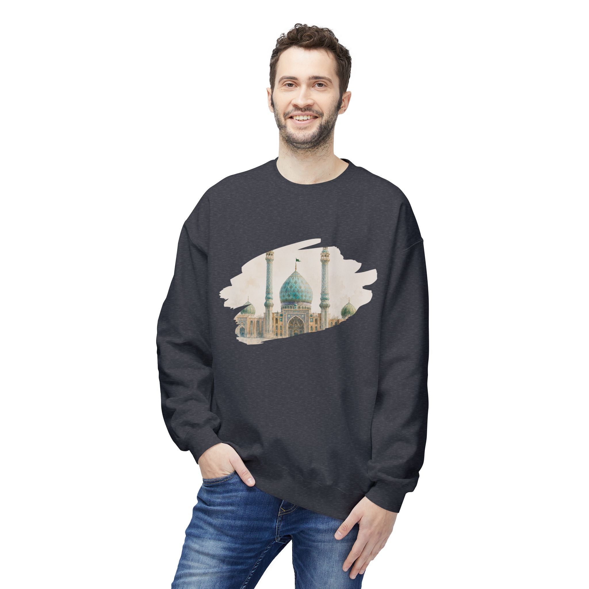 Masjid Jamakran Crewneck Sweatshirt