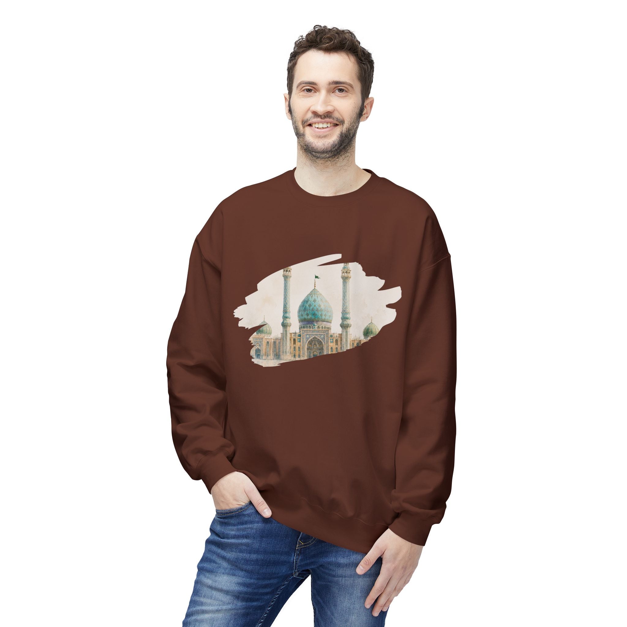 Masjid Jamakran Crewneck Sweatshirt