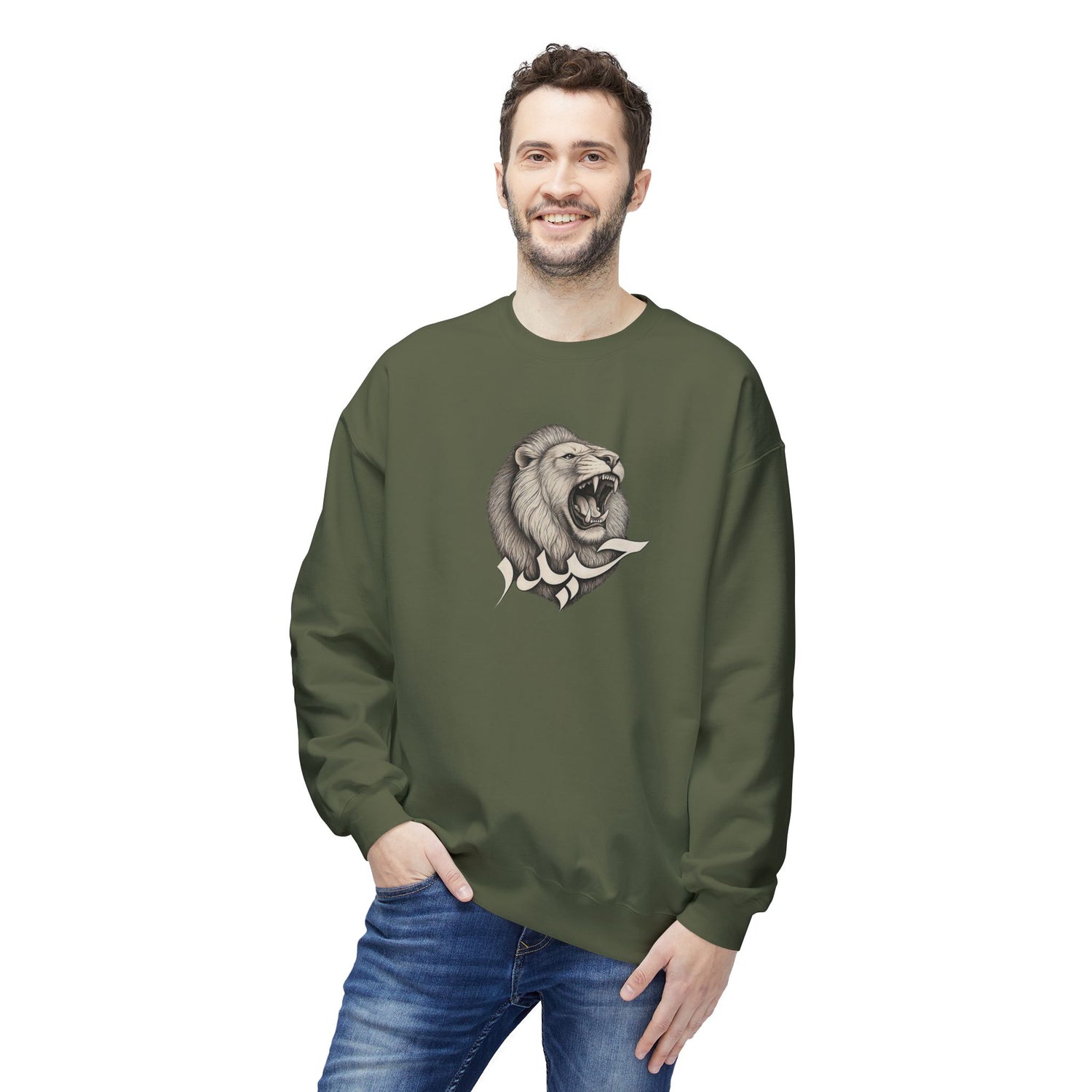 Haydar Lion Crewneck Sweatshirt