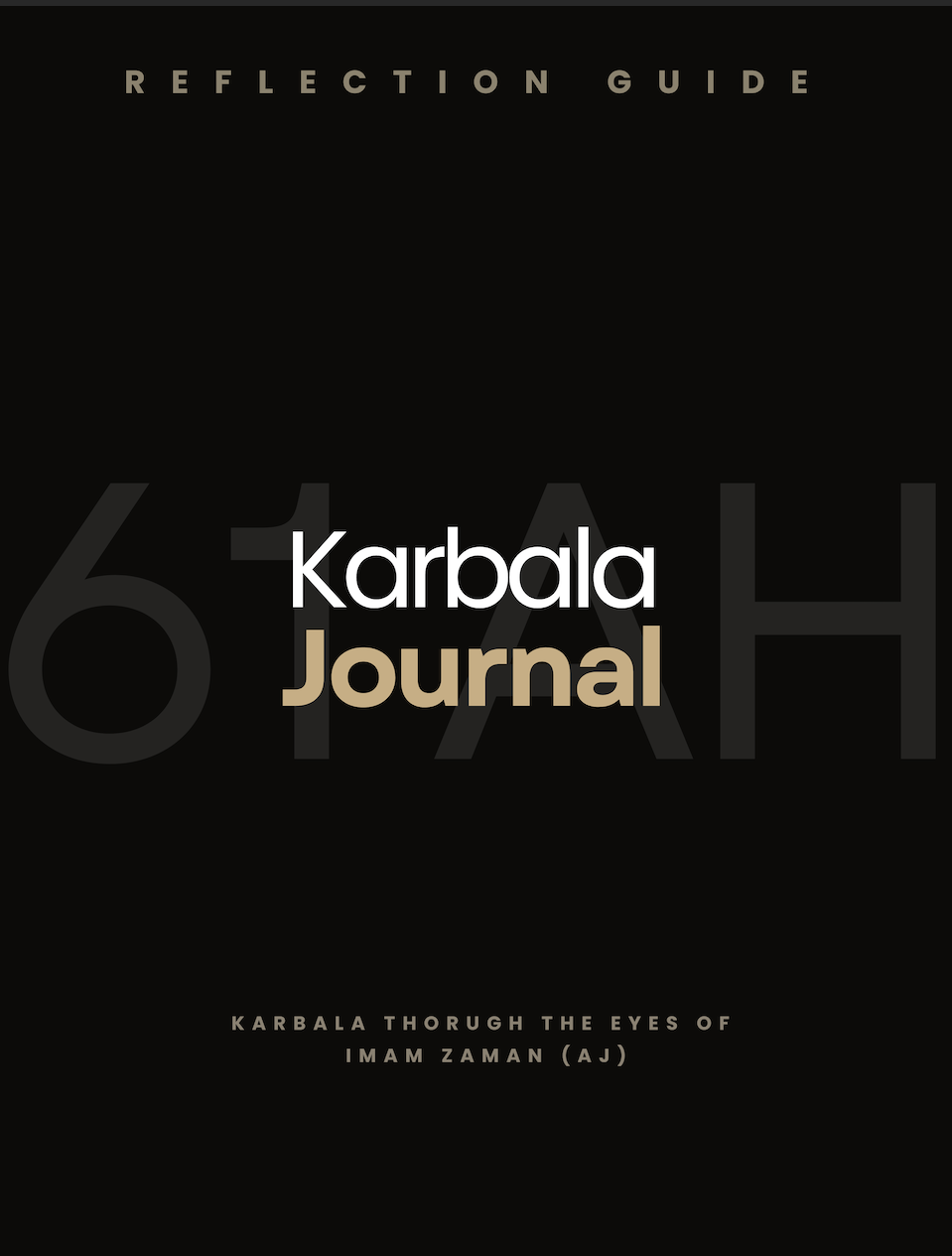 Karbala Reflection Journal
